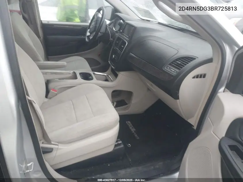 2D4RN5DG3BR725813 2011 Dodge Grand Caravan Crew