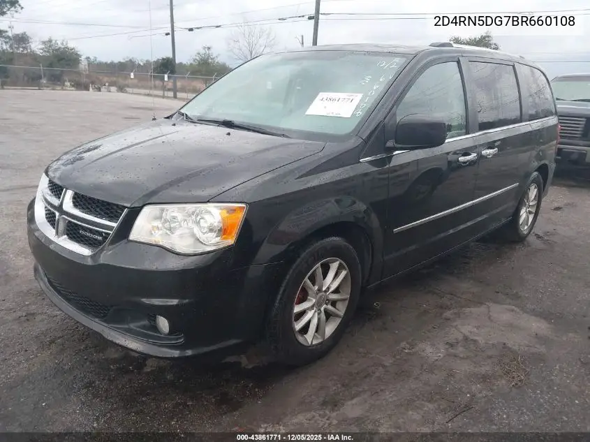 2D4RN5DG7BR660108 2011 Dodge Grand Caravan Crew