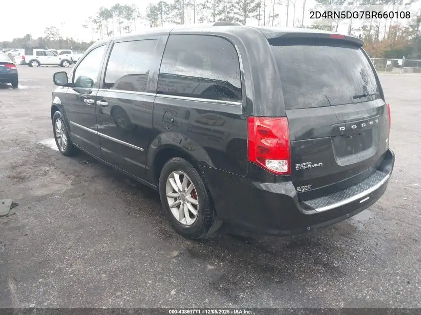2D4RN5DG7BR660108 2011 Dodge Grand Caravan Crew