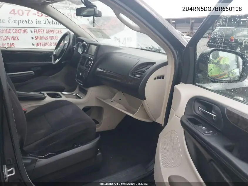 2D4RN5DG7BR660108 2011 Dodge Grand Caravan Crew