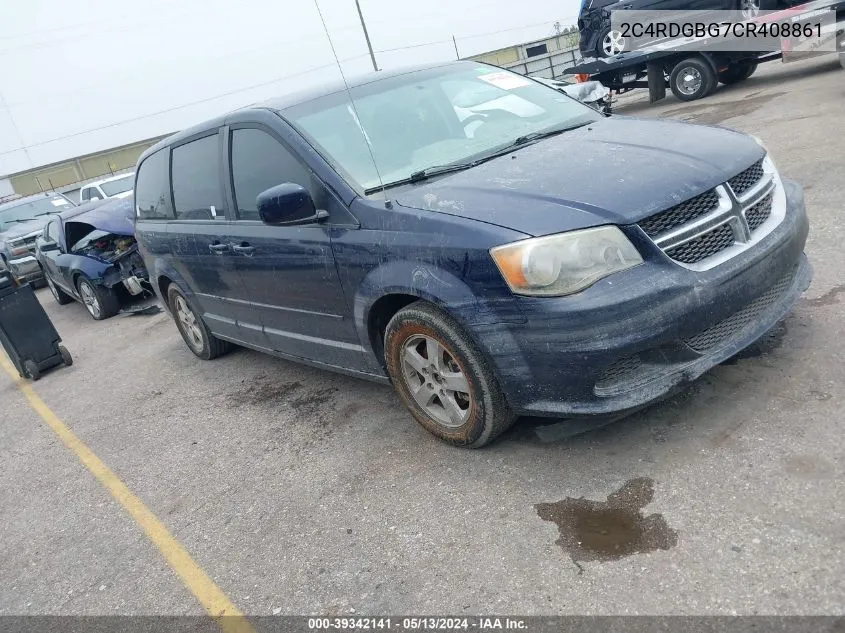 2012 Dodge Grand Caravan Se/Avp VIN: 2C4RDGBG7CR408861 Lot: 39342141