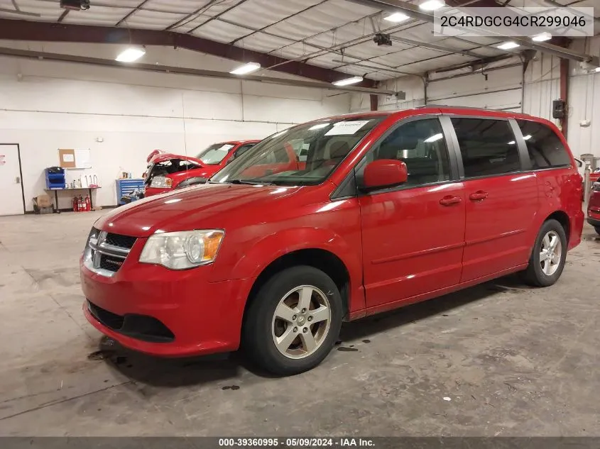 2C4RDGCG4CR299046 2012 Dodge Grand Caravan Sxt