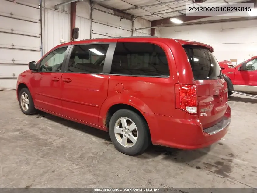 2C4RDGCG4CR299046 2012 Dodge Grand Caravan Sxt