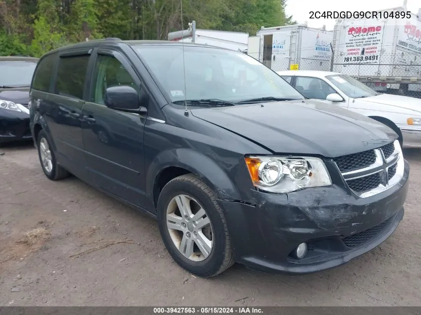 2C4RDGDG9CR104895 2012 Dodge Grand Caravan Crew