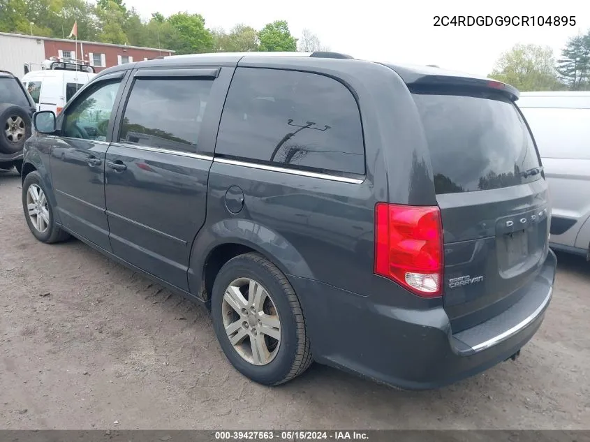 2C4RDGDG9CR104895 2012 Dodge Grand Caravan Crew