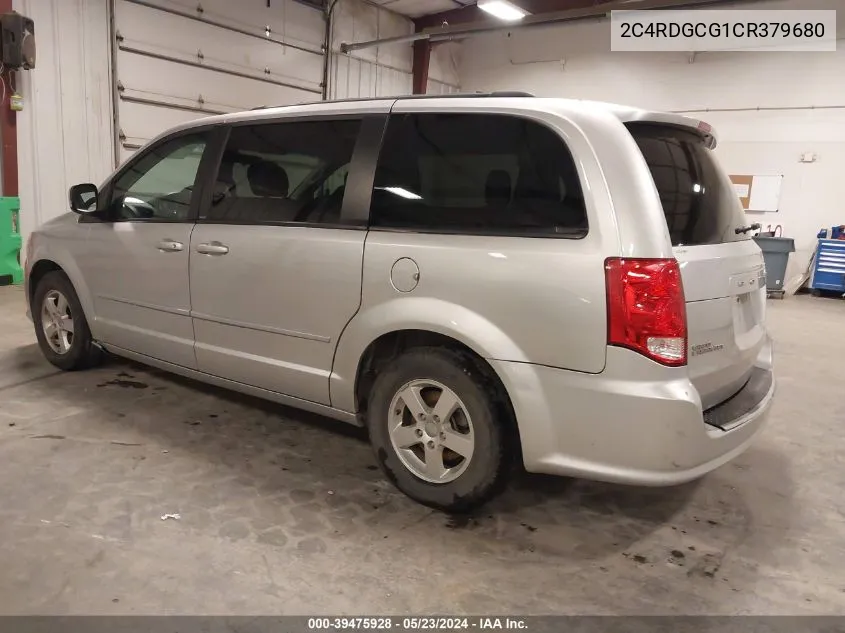 2C4RDGCG1CR379680 2012 Dodge Grand Caravan Sxt