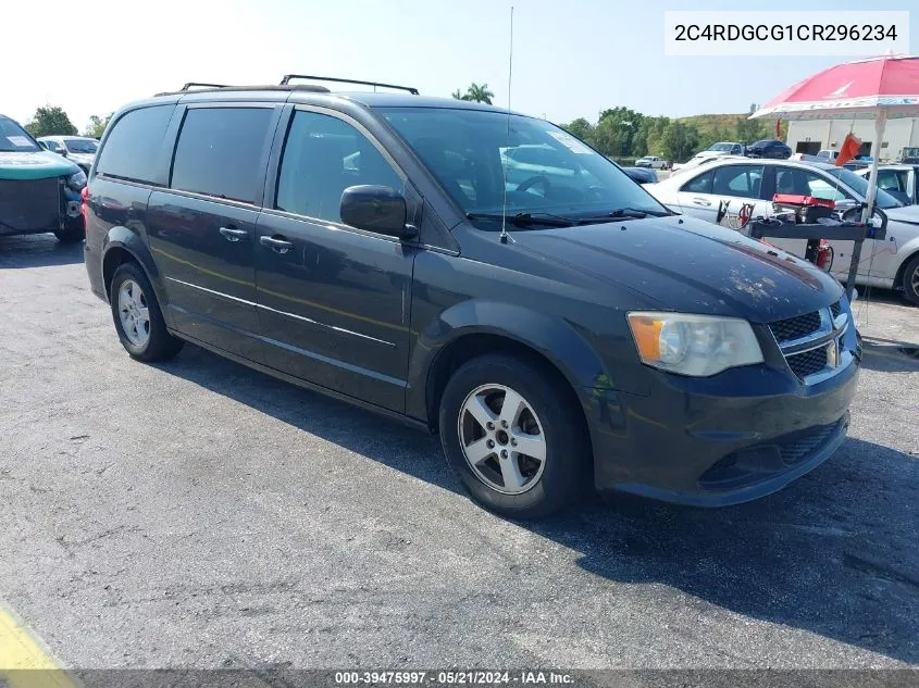 2C4RDGCG1CR296234 2012 Dodge Grand Caravan Sxt