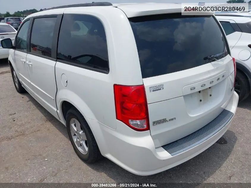 2C4RDGCG3CR280469 2012 Dodge Grand Caravan Sxt