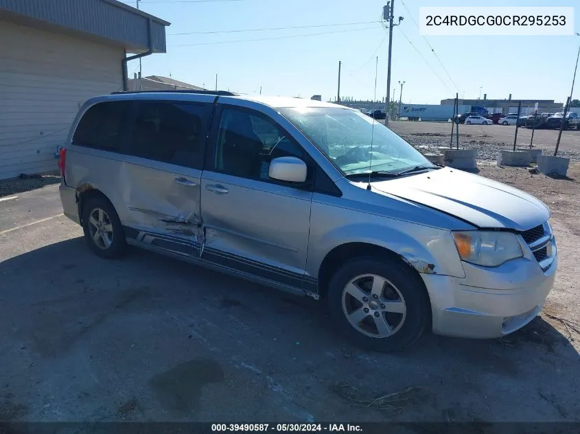 2012 Dodge Grand Caravan Sxt VIN: 2C4RDGCG0CR295253 Lot: 39490587