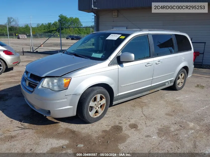 2012 Dodge Grand Caravan Sxt VIN: 2C4RDGCG0CR295253 Lot: 39490587