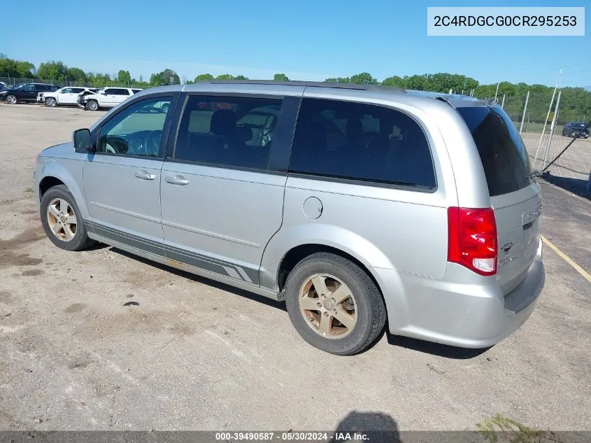 2012 Dodge Grand Caravan Sxt VIN: 2C4RDGCG0CR295253 Lot: 39490587