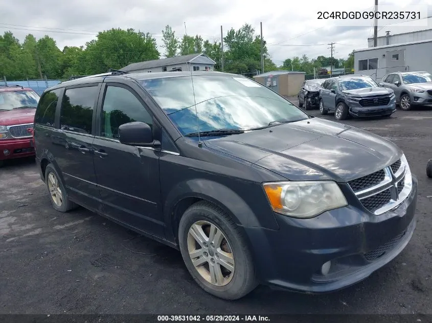 2012 Dodge Grand Caravan Crew VIN: 2C4RDGDG9CR235731 Lot: 39531042