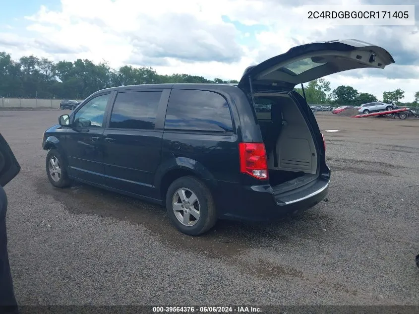 2C4RDGBG0CR171405 2012 Dodge Grand Caravan Se/Avp