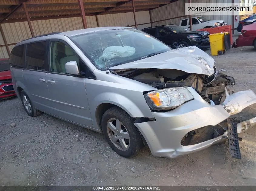 2012 Dodge Grand Caravan Sxt VIN: 2C4RDGCG2CR296811 Lot: 40220239