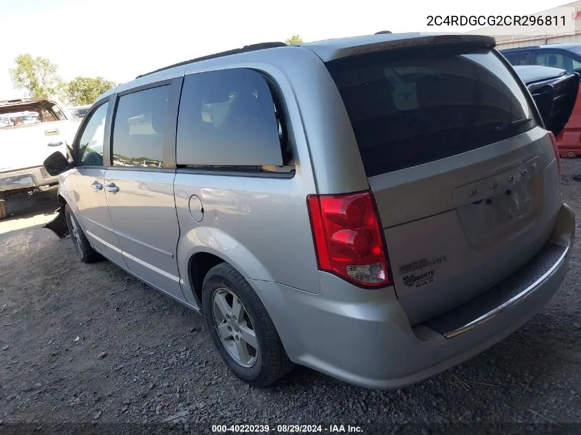 2C4RDGCG2CR296811 2012 Dodge Grand Caravan Sxt