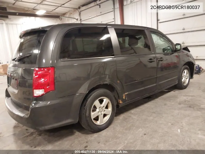 2C4RDGBG9CR180037 2012 Dodge Grand Caravan Se/Avp