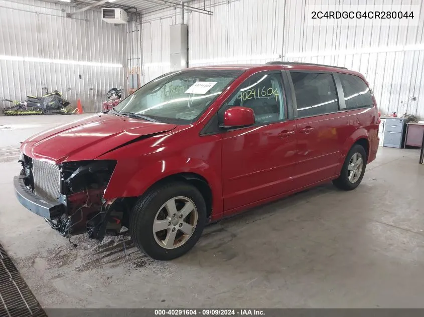 2C4RDGCG4CR280044 2012 Dodge Grand Caravan Sxt