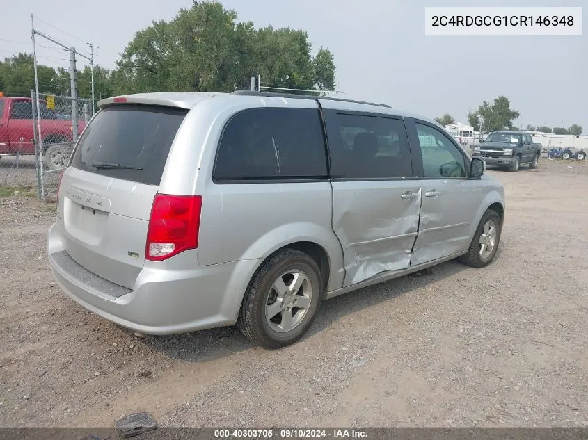 2C4RDGCG1CR146348 2012 Dodge Grand Caravan Sxt