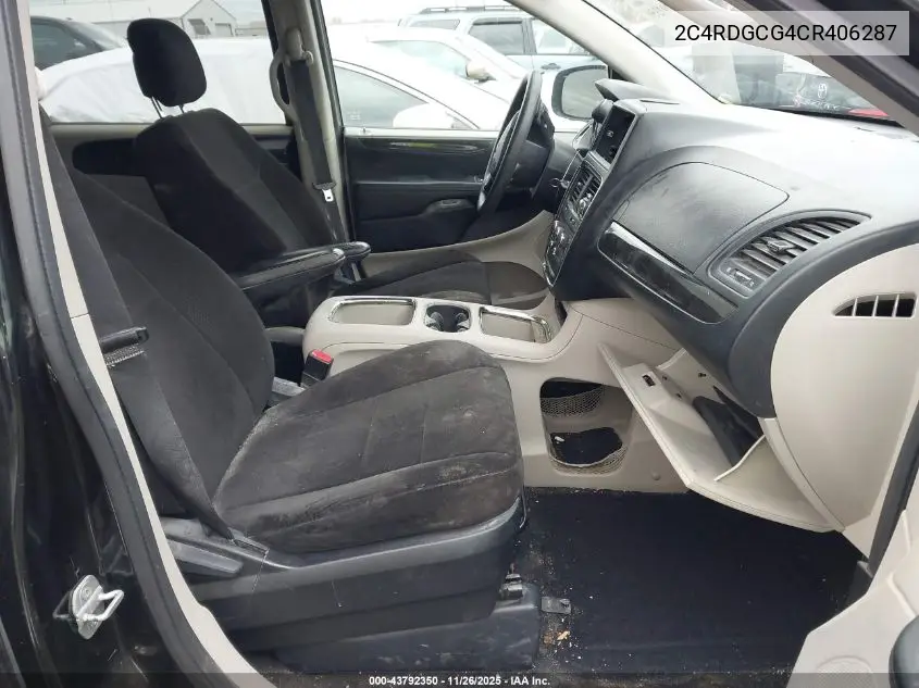 2C4RDGCG4CR406287 2012 Dodge Grand Caravan Sxt