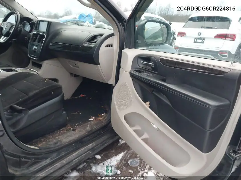 2C4RDGDG6CR224816 2012 Dodge Grand Caravan Crew