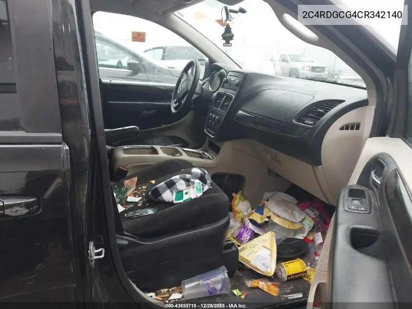 2C4RDGCG4CR342140 2012 Dodge Grand Caravan Sxt
