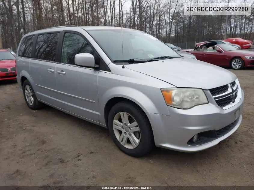 2C4RDGDG3CR299280 2012 Dodge Grand Caravan Crew