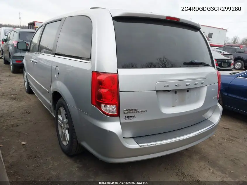 2C4RDGDG3CR299280 2012 Dodge Grand Caravan Crew