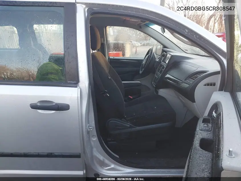 2C4RDGBG5CR308547 2012 Dodge Grand Caravan Se/Avp