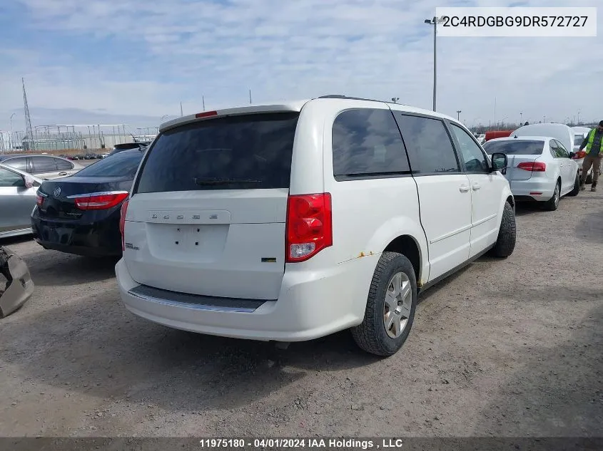 2C4RDGBG9DR572727 2013 Dodge Grand Caravan Se