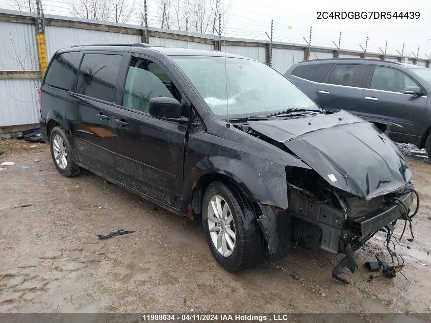 2013 Dodge Grand Caravan Se VIN: 2C4RDGBG7DR544439 Lot: 11988634