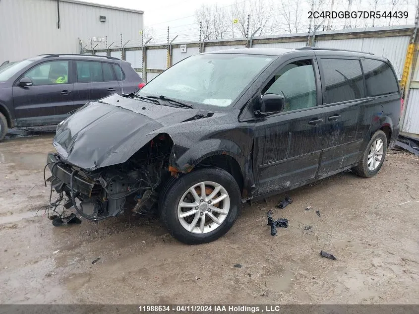 2C4RDGBG7DR544439 2013 Dodge Grand Caravan Se