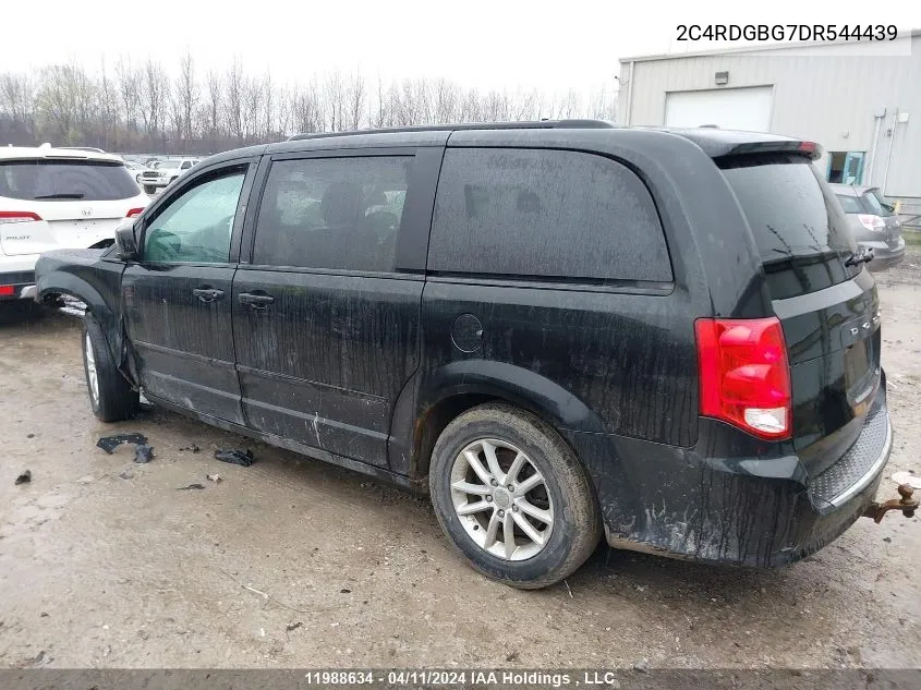 2C4RDGBG7DR544439 2013 Dodge Grand Caravan Se