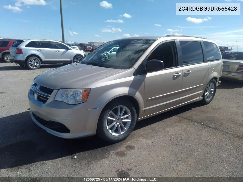 2C4RDGBG9DR666428 2013 Dodge Grand Caravan Se