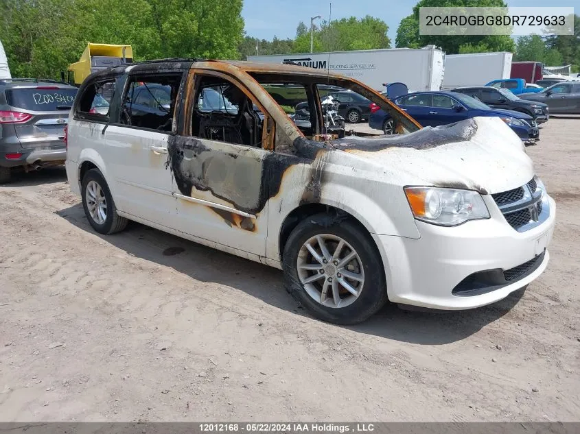 2C4RDGBG8DR729633 2013 Dodge Grand Caravan Se