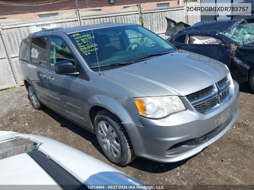 2C4RDGBGXDR783757 2013 Dodge Grand Caravan