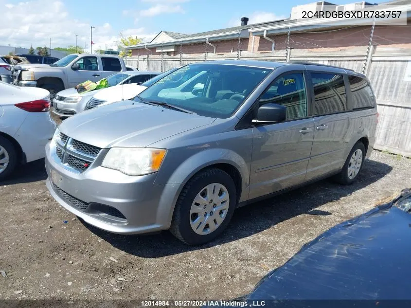 2C4RDGBGXDR783757 2013 Dodge Grand Caravan