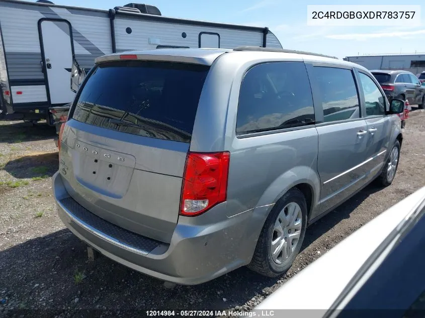 2C4RDGBGXDR783757 2013 Dodge Grand Caravan