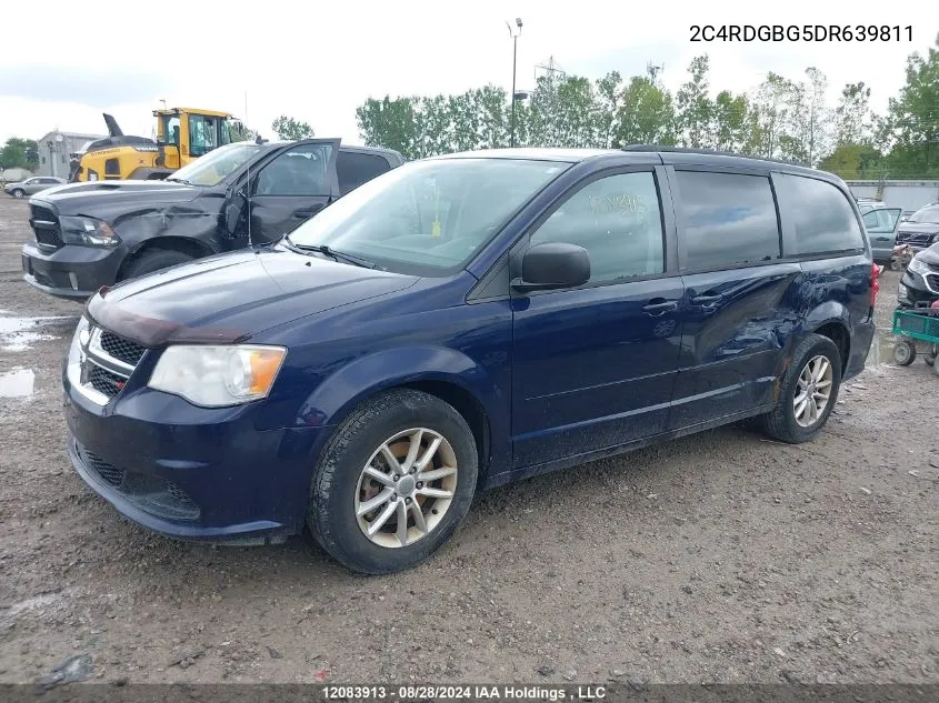 2013 Dodge Grand Caravan Se/Sxt VIN: 2C4RDGBG5DR639811 Lot: 12083913