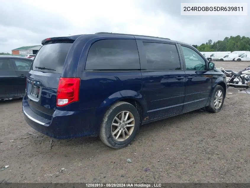 2C4RDGBG5DR639811 2013 Dodge Grand Caravan Se/Sxt