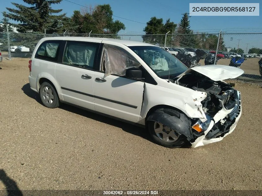 2013 Dodge Grand Caravan Se VIN: 2C4RDGBG9DR568127 Lot: 30042062