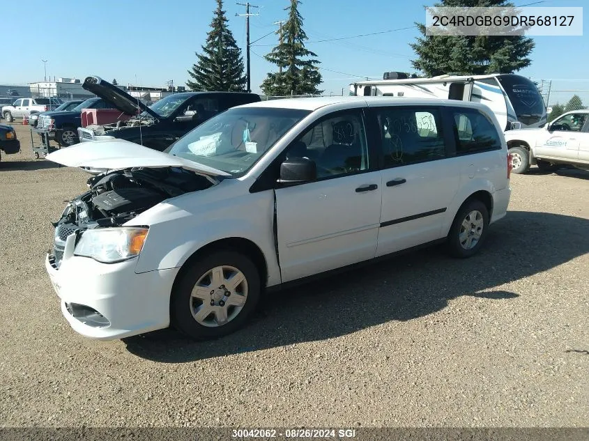 2C4RDGBG9DR568127 2013 Dodge Grand Caravan Se