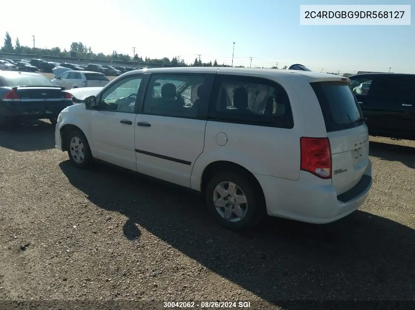 2C4RDGBG9DR568127 2013 Dodge Grand Caravan Se