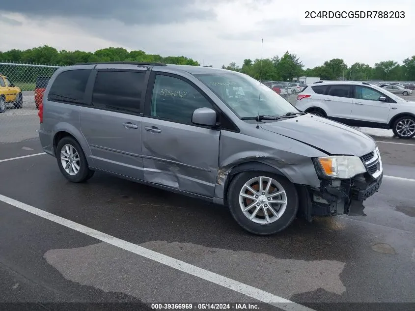 2C4RDGCG5DR788203 2013 Dodge Grand Caravan Sxt