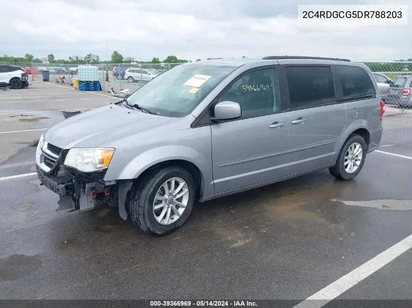 2C4RDGCG5DR788203 2013 Dodge Grand Caravan Sxt