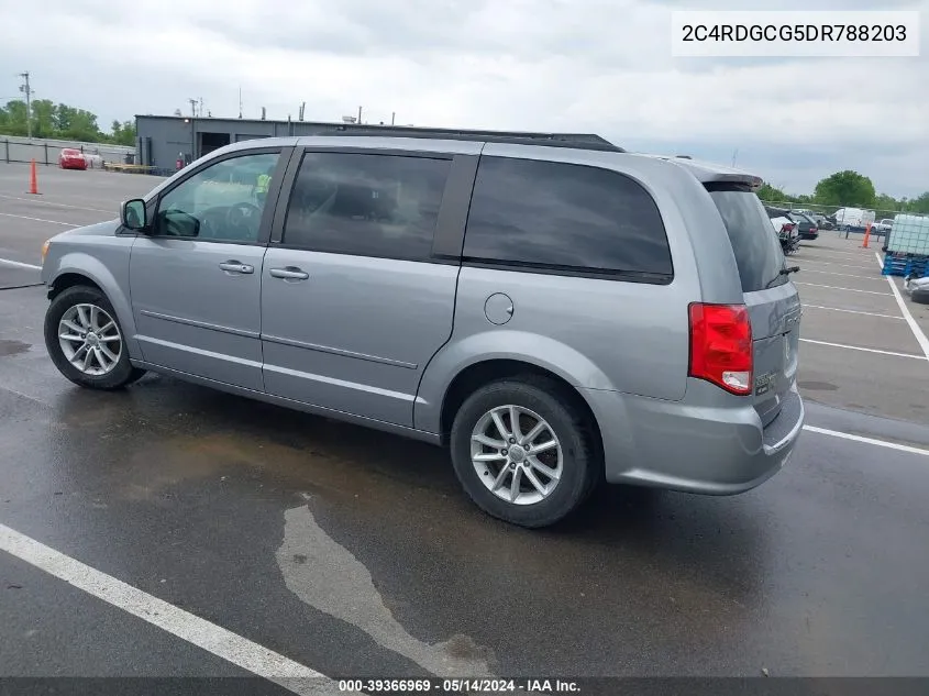 2C4RDGCG5DR788203 2013 Dodge Grand Caravan Sxt