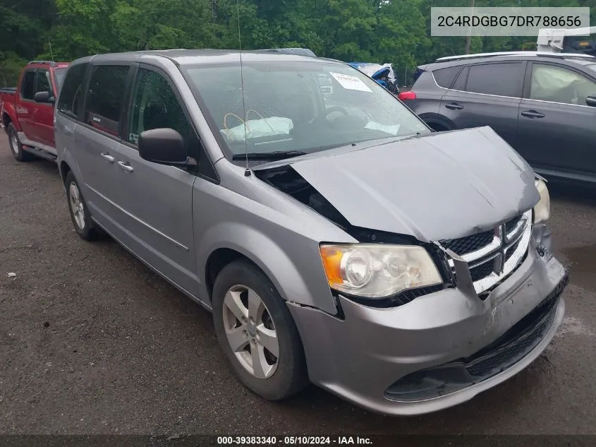 2013 Dodge Grand Caravan Se VIN: 2C4RDGBG7DR788656 Lot: 39383340