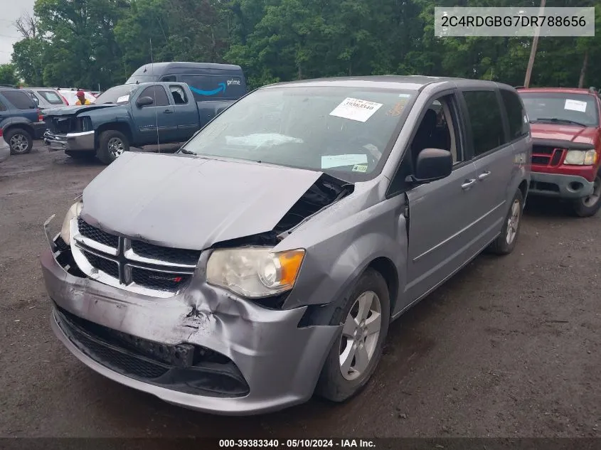 2013 Dodge Grand Caravan Se VIN: 2C4RDGBG7DR788656 Lot: 39383340