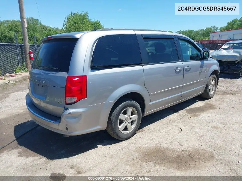 2C4RDGCG5DR545667 2013 Dodge Grand Caravan Sxt