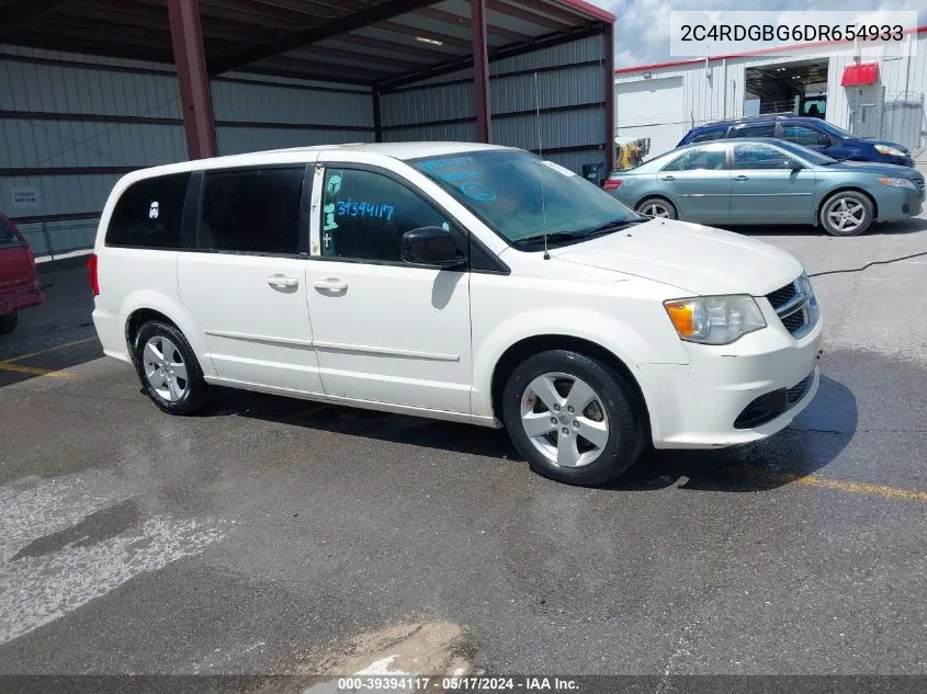 2C4RDGBG6DR654933 2013 Dodge Grand Caravan Se