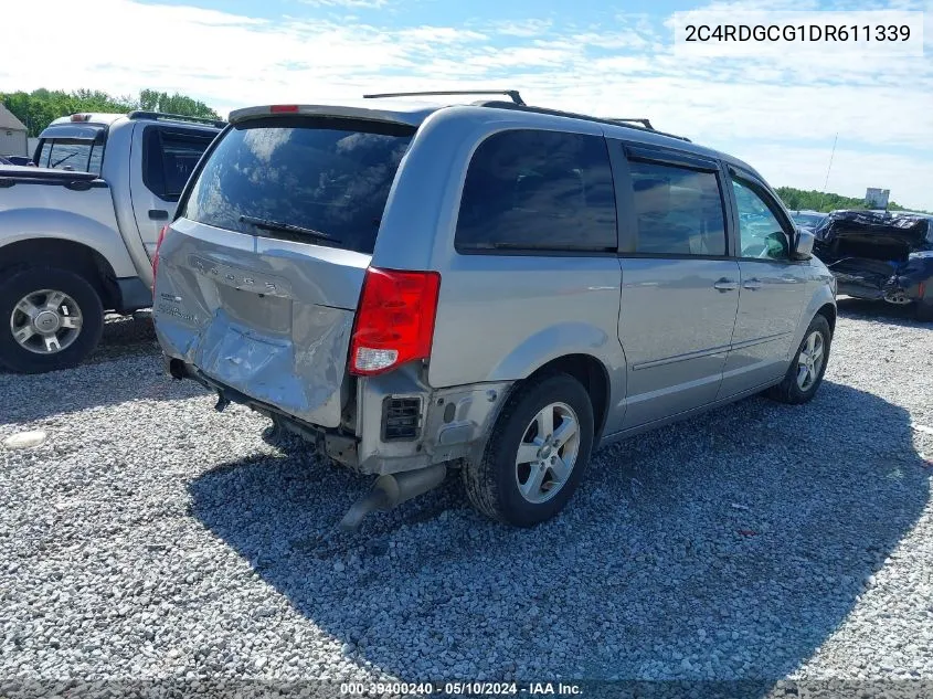 2013 Dodge Grand Caravan Sxt VIN: 2C4RDGCG1DR611339 Lot: 39400240